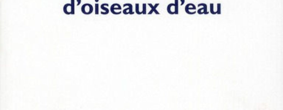 L&rsquo;Absence d&rsquo;oiseaux d&rsquo;eau: rencontre avec Emmanuelle Pagano, le 30 juin 2010 à 18h00, à la Médiathèque d&rsquo;Arles