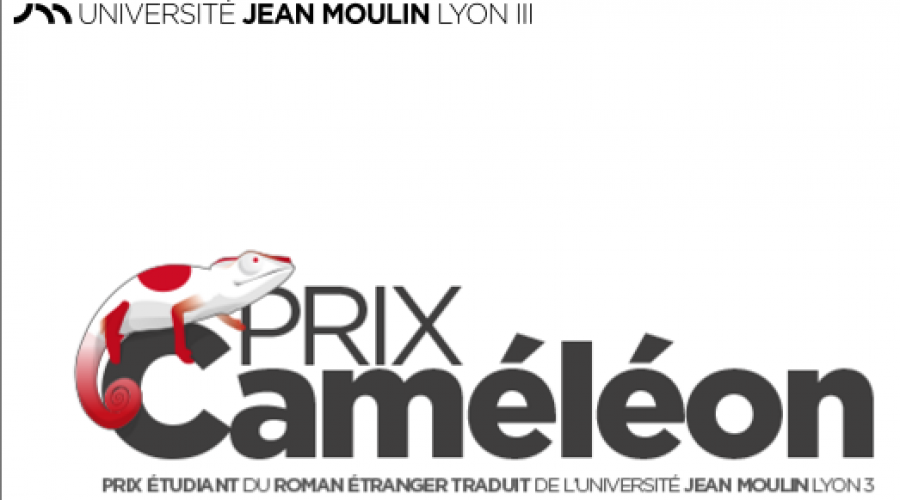 2<sup>e</sup> édition du Prix Caméléon de l&rsquo;Université Lyon 3 : prix étudiant du roman étranger traduit