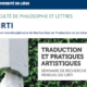 « Traduction et pratiques artistiques » : un programme de séminaires gratuits, à partir du 21 février, à l&rsquo;Université de Liège